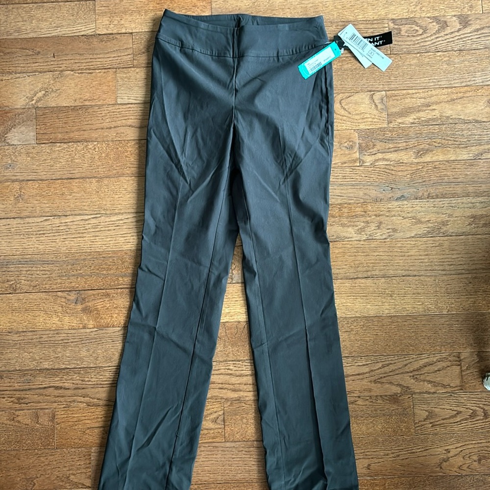NWT. Tribal Fia Bootcut Trouser. 8. Charcoal.